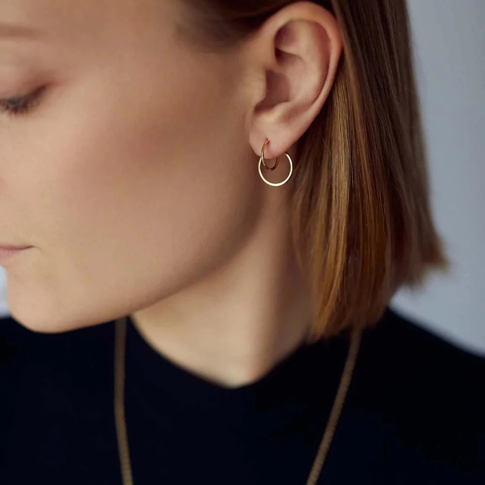 Jewelry by Grundled øreringe - Sharin Forgyldt