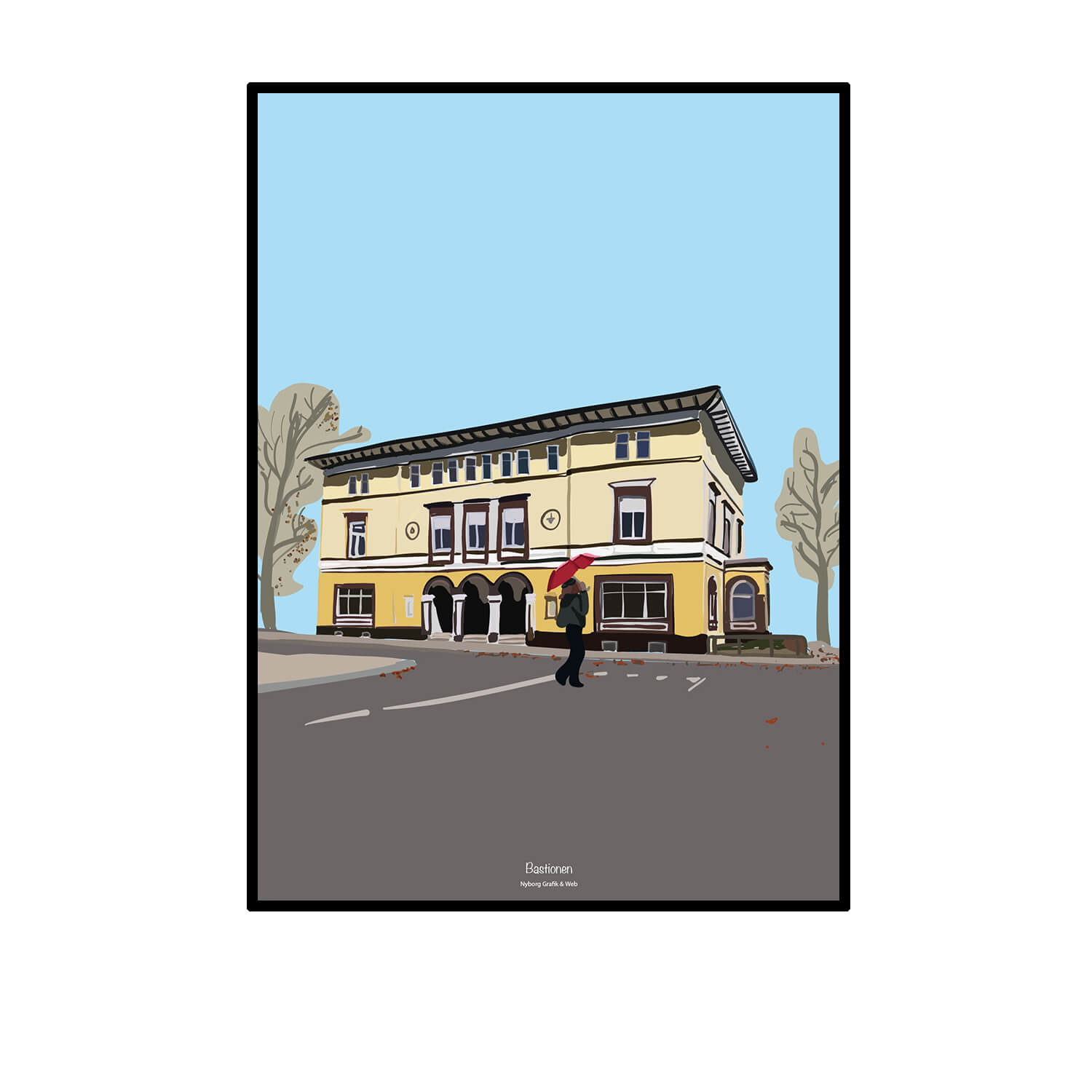 Nyborg Grafik & Web plakat - Bastionen