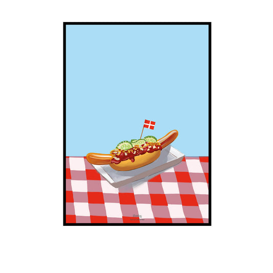 Nyborg Grafik & Web plakat - Hotdog