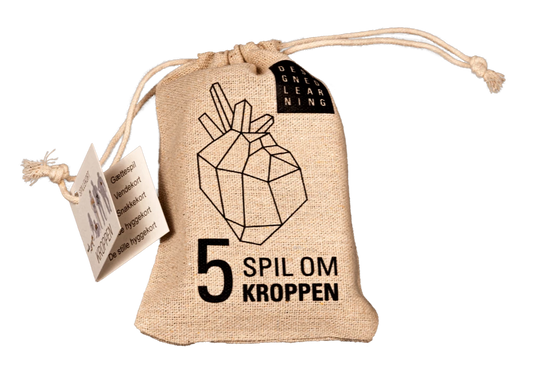 Kroppen 5-i-1 kortspil