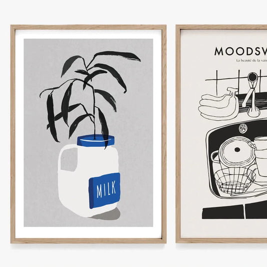 Moodswing 2 i 1 plakat - Milk & Dish