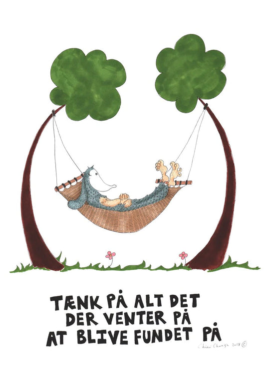 Chimi Changa plakat - Tænk På